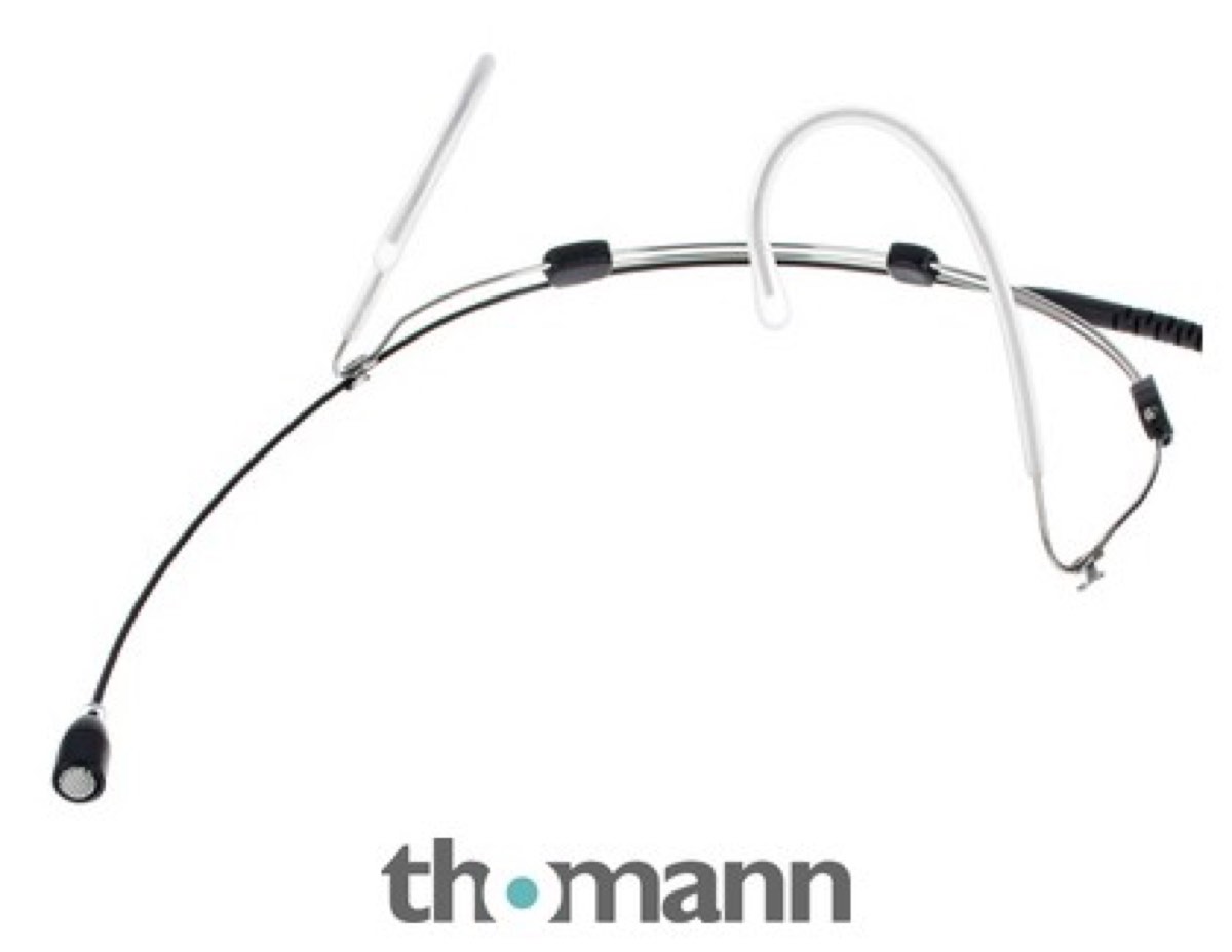 2 × Sennheiser HSP Essential Omni (schwarz, EW)